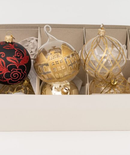 Conjunto 3 bolas natalinas